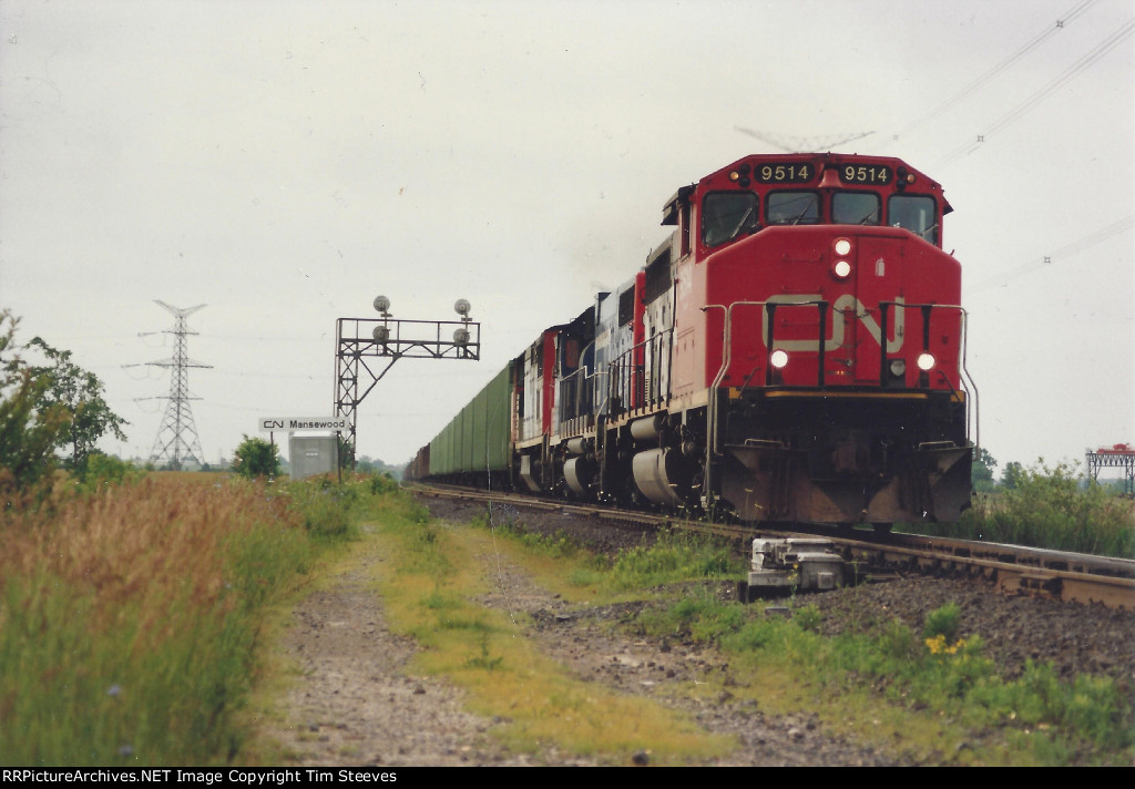 CN 9514, GTW 6224, & CN 2404
